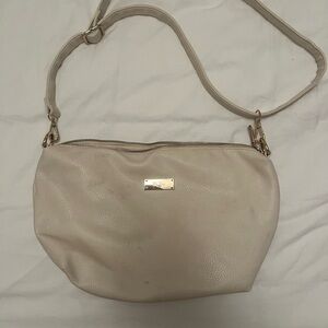 White BCBG Crossbody Bag